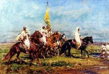 Arab or Arabic people and life. Orientalism oil paintings 515, unknow artist
